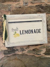 Load image into Gallery viewer, Fresh Lemonade Sign
